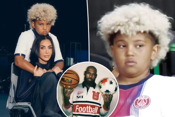 Saint West, 10, joins Nike campaign with LeBron James and Cristiano Ronaldo — Pagesix