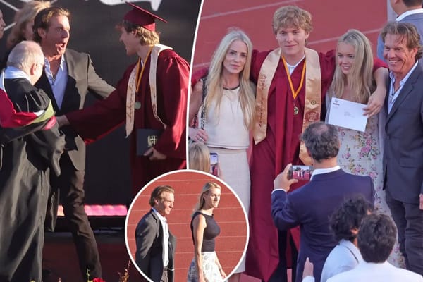 Dennis Quaid and ex-wife attend son's graduation amid child support filing — Pagesix