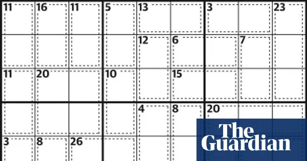 Killer sudoku 1,024 — Lifestyle | The Guardian