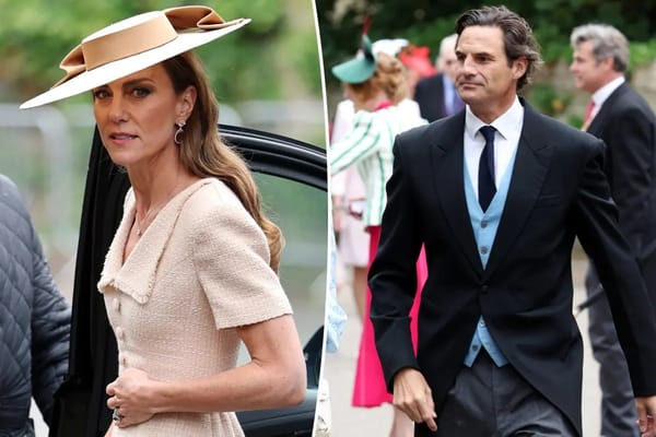 Kate Middleton crosses paths with ex at Peter Phillips' wedding — Pagesix