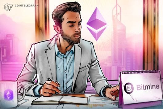 Bitmine's Ether Holdings Reach 5.54M ETH After Latest Purchase — Cointelegraph.com News