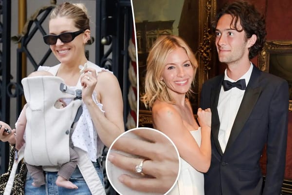 Sienna Miller engaged to Oli Green after welcoming second child — Pagesix