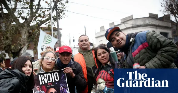 Argentinians queue for miles to mourn Carlos 'Indio' Solari — World news | The Guardian