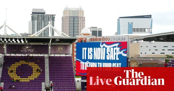 England v Costa Rica warm-up delayed by storm in Orlando — Football | The Guardian