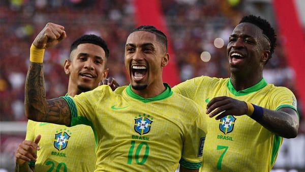 Raphinha backs Vinicius Jr and himself to deliver Brazil's sixth World Cup — Goal