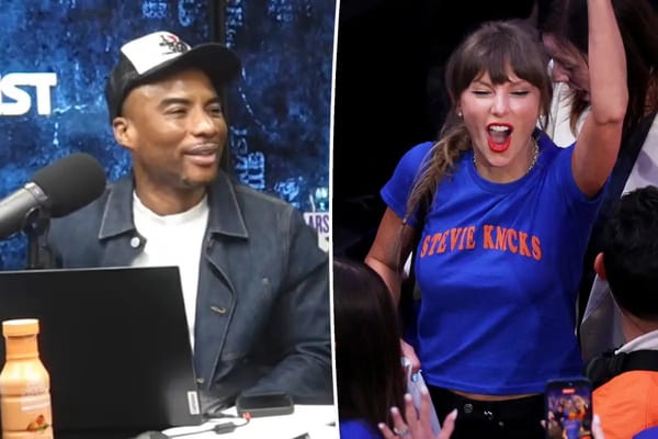 Charlamagne tha God criticizes Taylor Swift's courtside Knicks appearance — Pagesix