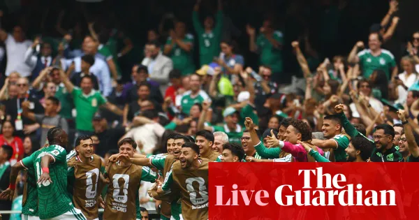 Quinones strike gives Mexico the lead as Sithole is sent off — Football | The Guardian