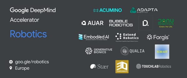 Powering the future of robotics in Europe — Google DeepMind News