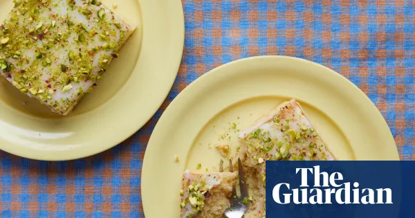 Helen Goh’s recipe for lemon pistachio snacking cake — Lifestyle | The Guardian