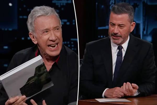 Tim Allen tells Jimmy Kimmel he 'hates' birthday gift — Pagesix