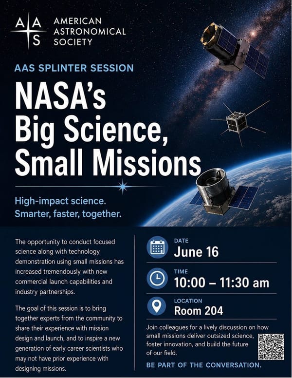 Join Us at the 248th AAS Meeting, June 2026 — NASA Science