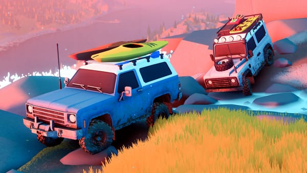 Over the Hill demo offers a stylized, meditative off-roading experience — Pcgamer