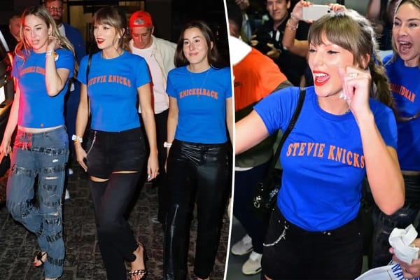 Alana Haim made Taylor Swift's 'Stevie Knicks' shirt with a Cricut — Pagesix