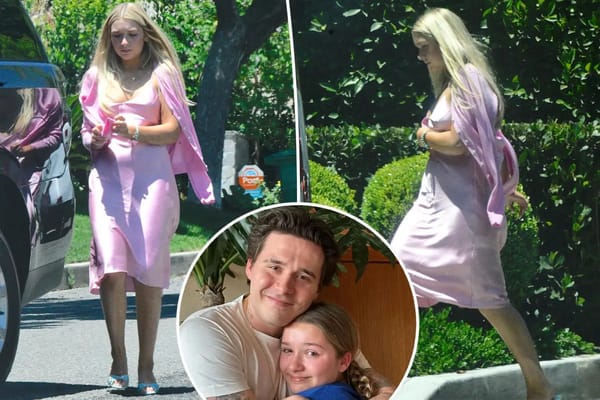 Harper Beckham visits Brooklyn’s Los Angeles home but leaves without seeing him — Pagesix
