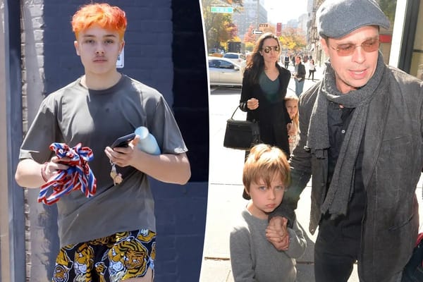 Angelina Jolie and Brad Pitt's son Knox drops 'Pitt' from diploma — Pagesix
