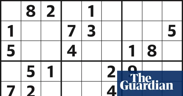 Sudoku 7,347 expert — Lifestyle | The Guardian