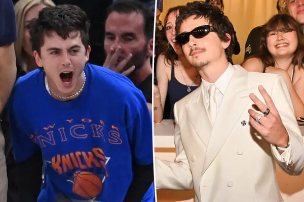 Timothée Chalamet shuns Oscars while celebrating Knicks' title — Pagesix