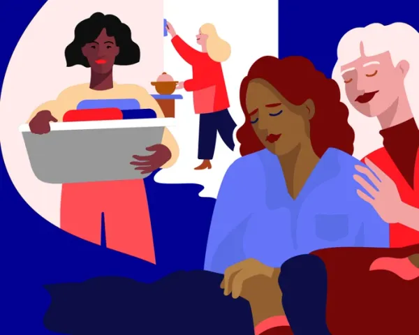 To the friends who carried me through when I became a full-time carer — Lifestyle | The Guardian