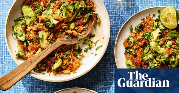 Gochujang crispy rice and avocado salad — Lifestyle | The Guardian