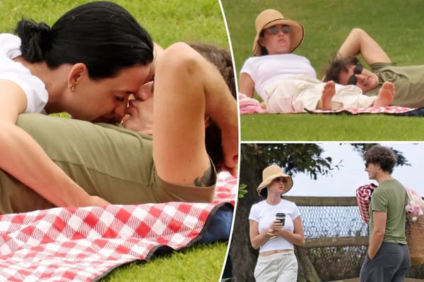 Katy Perry and Justin Trudeau pack on PDA during Santa Barbara picnic — Pagesix
