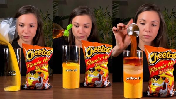 Deconstructed Flamin’ Hot Cheetos Poured Into a Glass Goes Viral — Kotaku