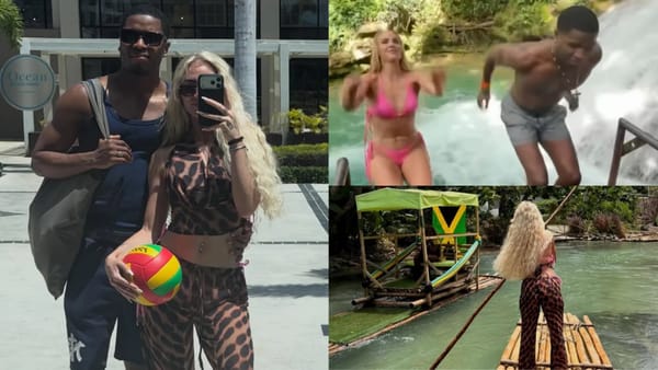 Alisha Lehmann backflips into tropical pool while holidaying in Jamaica — Goal