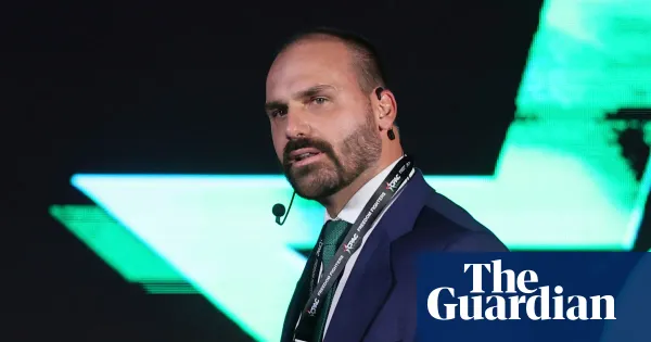 Eduardo Bolsonaro jailed for seeking US interference in father’s trial — World news | The Guardian