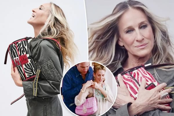 Sarah Jessica Parker is a real-life Carrie Bradshaw in Fendi handbag campaign — Pagesix