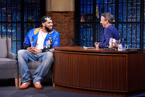 Karl-Anthony Towns Praises Jordyn Woods' Lucky Knicks Bag — Nbc