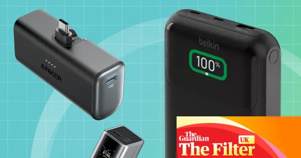 Best power banks and battery packs in the UK for reliable charging, tested — Lifestyle | The Guardian