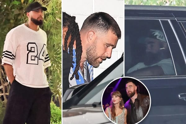 Travis Kelce has boys' night in Los Angeles as guests gather at Rhode Island home — Pagesix