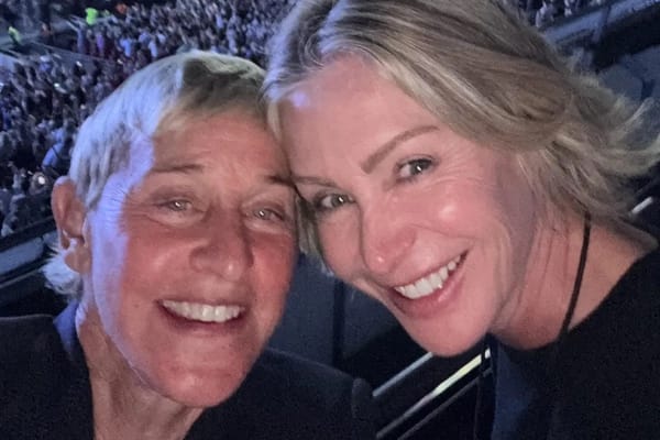 Ellen Degeneres and Portia Di Rossi at Harry Styles concert; more star snaps — Pagesix