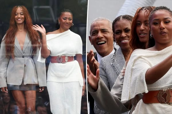 Malia and Sasha Obama attend Obama Presidential Center opening — Pagesix