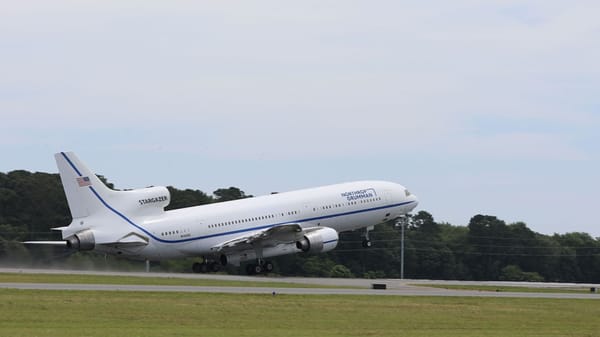 Aircraft Carrying Swift Boost Satellite Takes Off From NASA Wallops — NASA Science