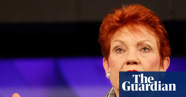 Hanson's stance on parental leave and childcare could set back working mothers — World news | The Guardian