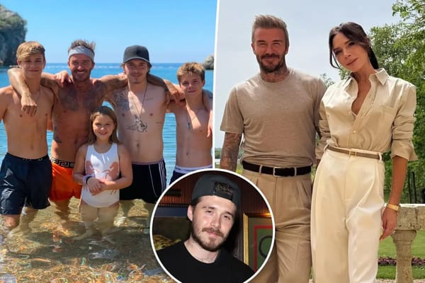 David and Victoria Beckham use Father's Day to reach estranged son Brooklyn — Pagesix