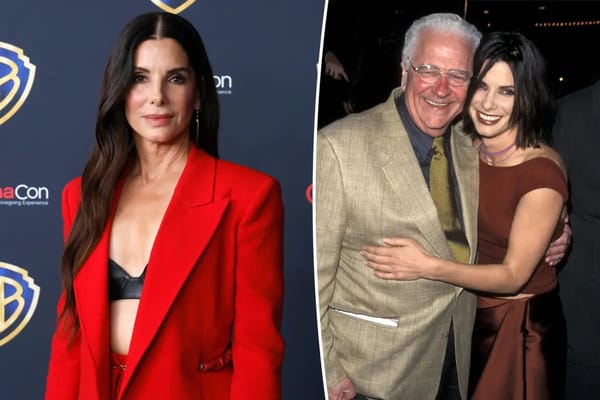 Sandra Bullock shares rare photos of her kids with late dad for Father's Day — Pagesix