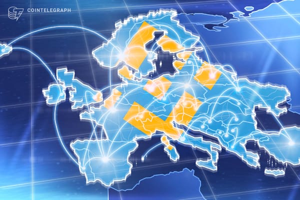 EUR Trading Accounts for 1% of Binance Spot Volume — Cointelegraph.com News