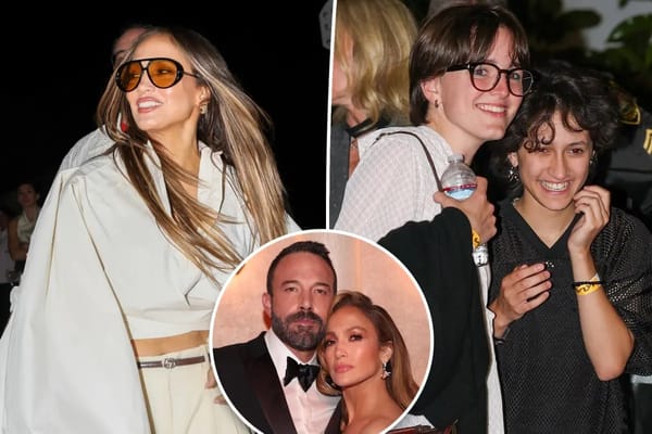 Jennifer Lopez sings 'Thank U, Next' with Ben Affleck's child — Pagesix