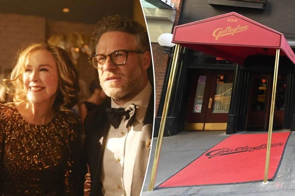 'The Studio' filmed a Season 2 scene in NYC referencing Catherine O'Hara's death — Pagesix