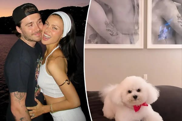 Nicola Peltz accidentally reveals racy artwork of her and Brooklyn Beckham — Pagesix