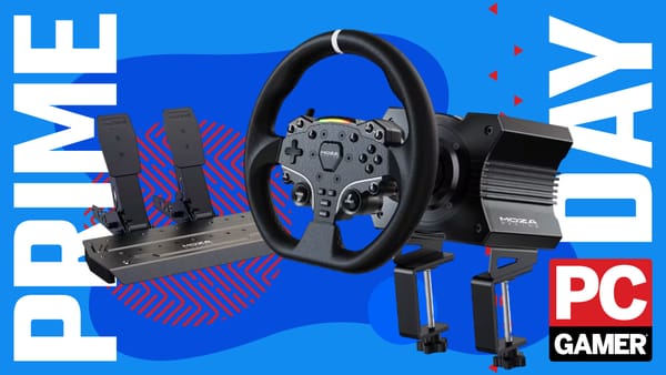 Moza R5 direct-drive racing wheel bundle drops to $379 for Prime Day — Pcgamer