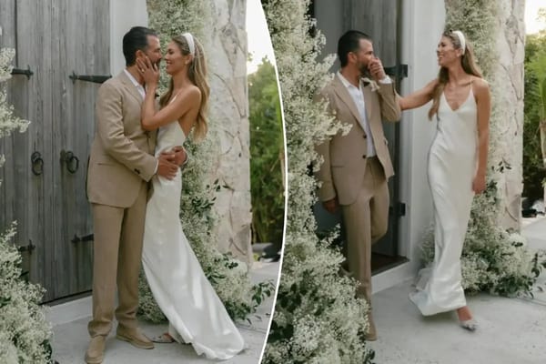 Bettina Anderson marries Donald Trump Jr. in slinky silk wedding dress — Pagesix