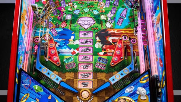 Sonic the Hedgehog pinball table unveiled for 35th anniversary — Polygon