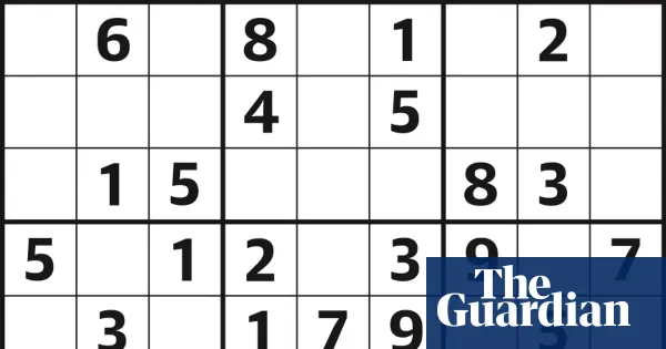 Sudoku 7,358 medium — Lifestyle | The Guardian