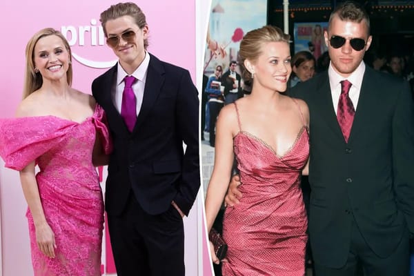 Reese Witherspoon's son Deacon, 22, channels dad Ryan Phillippe at 'Elle' premiere — Pagesix