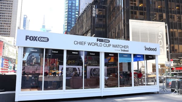 Two fans paid $50,000 to watch every World Cup match in Times Square — Goal