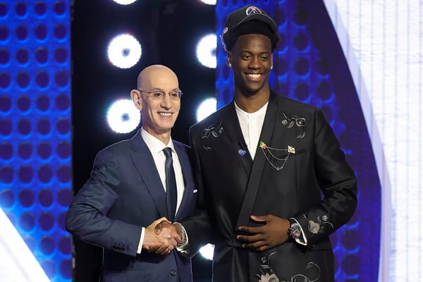 AJ Dybantsa reacts to No. 1 overall pick in 2026 NBA Draft — Nbc