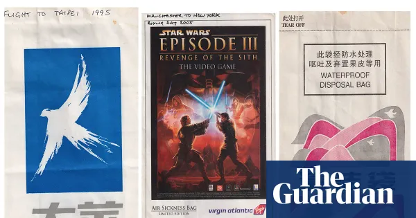 Pass the sick bag: why I published a book on airline sick bags — Culture | The Guardian