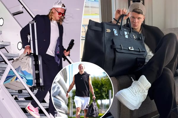 Erling Haaland's $300K Hermès Birkin bag collection draws attention — Pagesix